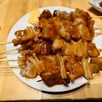 鳥辰 本店 - 豚精肉(たれ)