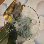 水月 - いかの活造り