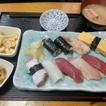 ともえ鮨 - 握りのランチ