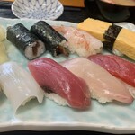 ともえ鮨 - 握りアップ