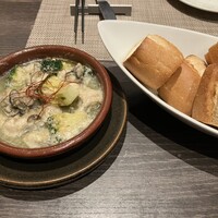 四ツ橋・新町 牡蠣と肉たらしビストロAKIRA - 