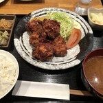 串焼きちゃんぷ - 唐揚げ定食　¥900