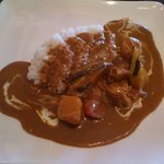 5ｇ - チキンとじゃがいもとナスとトマトのカレー