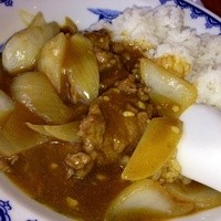 横浜中華街 北京飯店 - 牛ヒレ肉中華風カレー ¥1500