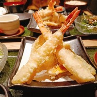 くずし割烹 天ぷら竹の庵 東銀座店 - 天ぷら膳の天ぷら