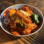 深夜焼肉 だいちゃん - キムチ盛り合わせ(胡瓜、白菜、山芋、牛蒡、セロリ)