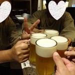 熱海倶楽部　迎賓館 - 宿泊1日目　乾杯～♪