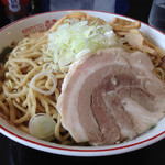 自家製太麺 渡辺 - 2014/7/3「汁抜き400g」680円