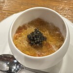 渡辺料理店 - 冷菜(ズワイガニと蕪のババロア)