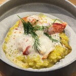 渡辺料理店 - オマール海老ビスクリゾット