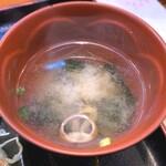 どさんこ酒場森町しげぞう - (ﾗﾝﾁ) 味噌汁　2025.2.18