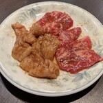 焼肉レストラン富士 - ミノ　上カルビ