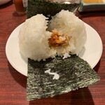 やき鳥 きたな - 塩ウニおにぎりパカーン