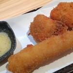 もみじ - 串あげ 三種盛り