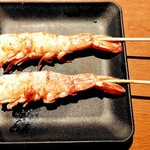 にわ・とりのすけ - 海老の塩焼き