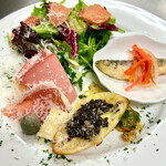 セソンローゼ イタリアワイン イタリア郷土料理 - 前菜盛り合わせ1人前