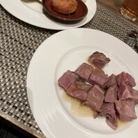 シースケープ テラス・ダイニング - 角切りローストビーフ　柔らかかったです！