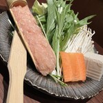 博多水炊き大和 - 野菜と鶏つくね