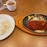 ジョイフル - 料理写真:グランチーズハンバーグ878円