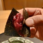 感情 - 養殖/合鴨胸肉ロースのお寿司