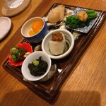 蕎麦割烹 ながの - 5種盛り