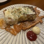 鉄板焼とワイン F.L.a.T - 鉄板焼ポテトサラダ
