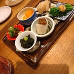 蕎麦割烹 ながの - 5種盛り