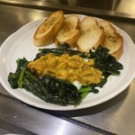 弁兵衛 - 雲丹ほうれん＋バケット