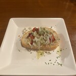 鉄板焼とワイン F.L.a.T - 突き出し　しらす