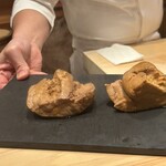 鮨 うらの - あん肝さん　火入れ最高です。