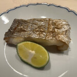 鮨 うらの - 太刀魚　これも皮目最高！