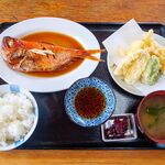 相浜亭 - 料理写真:金目煮魚定食