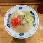 肉マシ鉄板食堂 - 【長浜ラーメンsv紅生姜×油大】