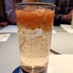 せんざん - 果肉梅サワー２