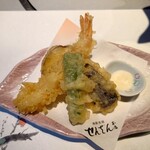 せんざん - 海老天婦羅