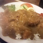 やぶ久 - カツカレー　840円