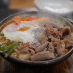 糸庄 - 料理写真:もつ煮込みうどん