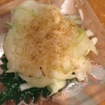永福はんちゃん - セロリ浅漬　味はしっかりめ