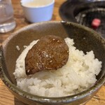 らっぱのやすべえ - おかわりご飯にのっけて❗️