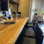 らっぱのやすべえ - カウンター奥から撮影❗️