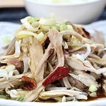 中国家庭料理 龍源 - 料理写真:蒸し鶏あんかけ