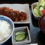 なごり - ポークカツ定食650円