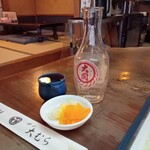 藤斗屋大むら - 大関冷や、サービス漬物