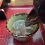 藤斗屋大むら - そば湯