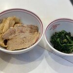 蒙古タンメン中本 - メチャジ＋ほうれん草