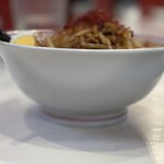 蒙古タンメン中本 - 焦がし味噌卵麵