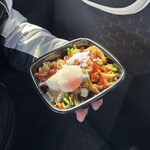 ほっともっと - 料理写真:温玉付き肉増し焼肉ビビンバ990円