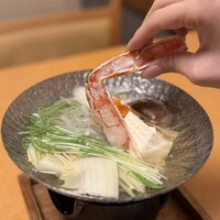 かに道楽 梅田店 - かにすき小鍋