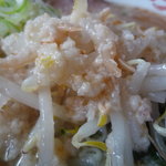 麺道楽 かぶとや - けっこうな背脂