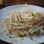 麺道楽 かぶとや - 味付きもやし